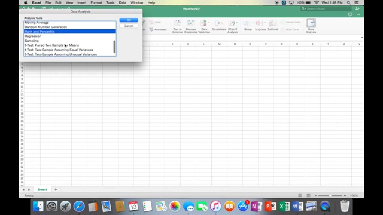 install data analysis on excel for mac